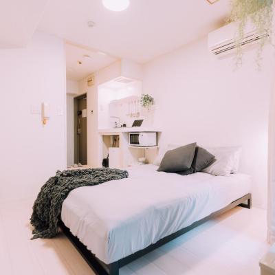 旅遊訂房 日本-大阪 Minimalist Loft Namba Compact Studio with a 24-hour Gym MA505