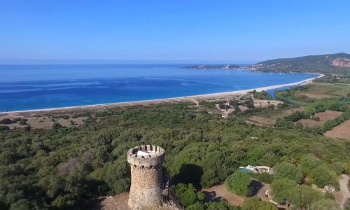 Tour Génoise Micalona, Domaine de l'Oglisatru