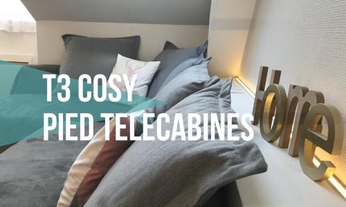 Au pied du télécabine, T3 50m2 pour 8 personnes.