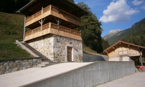 Mazot de Joe avec son hammam entre la Clusaz et Annecy