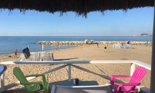 SPIAGGIA 350mt PANORAMICA ARIA COND INTERNET TERRAZZA 2CAMERE 2BAGNI