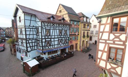 Chambre chez l'habitant - L Écureuil - Cœur de Riquewihr - 2 personnes