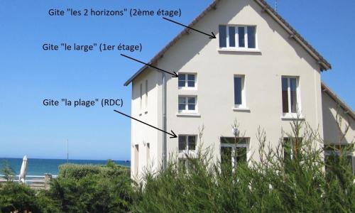 Gîtes en Normandie en FRONT DE MER à Asnelles , 3km d'Arromanches, 10km de Bayeux