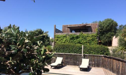 La Poussada, maisons écologiques avec vue mer