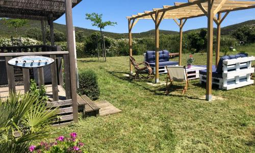 Mobil home climatisé, bord de mer Macinaggio