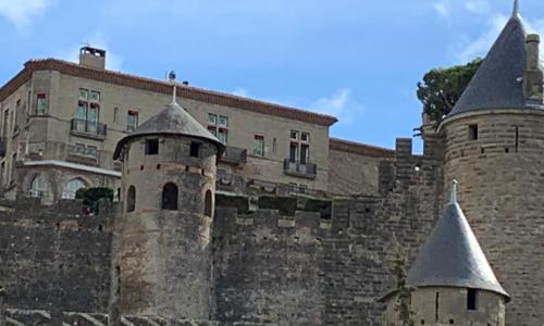 Jolie Vue Cité, aux pieds des remparts