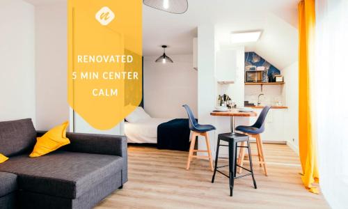 Studio Méan near Airbus and Chantiers Atlantique - wifi - parking