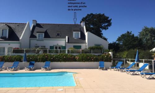 Maison de vacances de 56 m2 dans résidence avec piscine chauffée proche plages