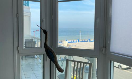 LE BON ENDROIT en bord de mer, vue mer , parking et wifi