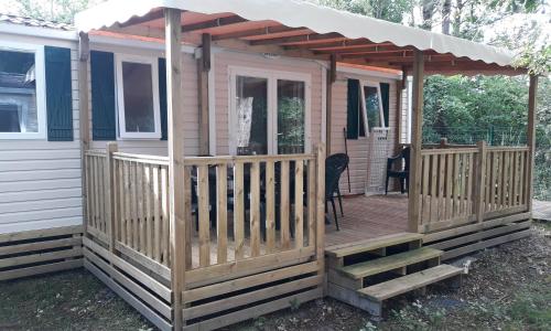 Mobil-Home climatisé 6p Lac de Mimizan-Aureilhan Rivages des Landes 4 étoiles