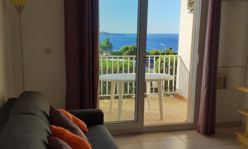 Studio cabine Thalacap Vue mer