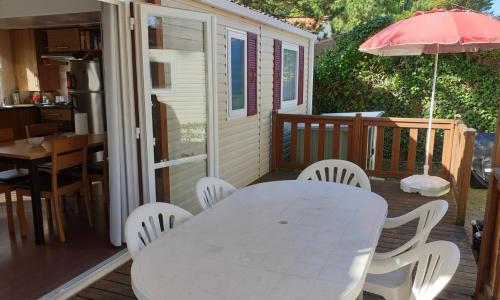 Mobil-home Confort camping le bois Masson