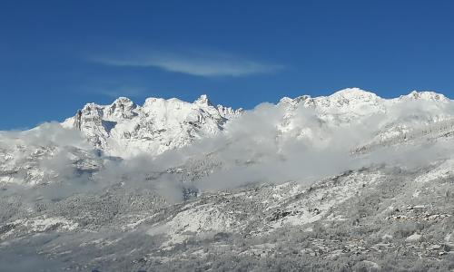 Briançon-Serre Chevalier - Apt 3 pièces - 4 à 6 couchages - Au calme-Jardin mis à dispo