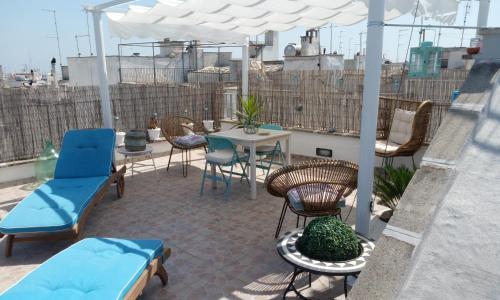 One bedroom house with sea view furnished terrace and wifi at Ostuni 5 km away from the beach