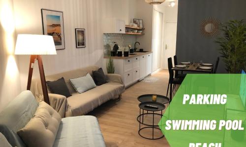 Studio bord de mer - Piscine - Plage