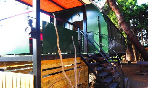 La gare de Millas (Gîte le wagon)