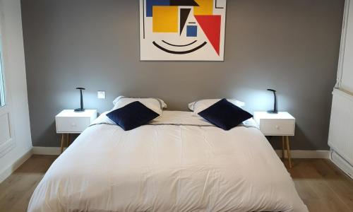 Appartement tout confort 2 chbres - 72m2 - avec terrasse et vue Pyrénées