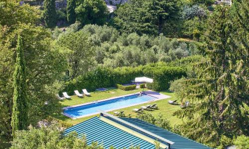 Castello di Vezio in the Village