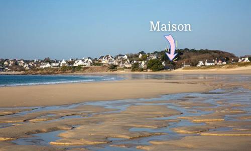 Maison à 20 mètre de la plage vue sur Mer