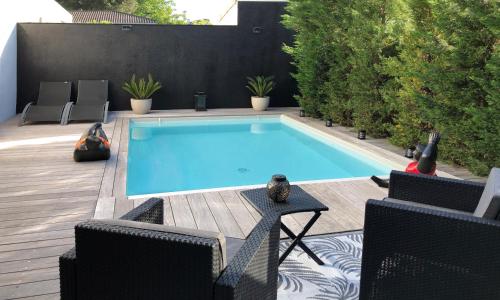 La Dolce Villa - Maison 100m2 avec piscine chauffée de mi mai à mi oct en fonction du temps et température à Bordeaux Caudéran
