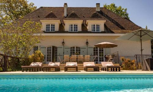 Quiet 50's cottage - 12 p. - Private park & pool