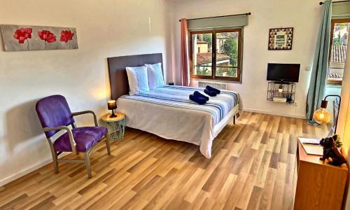 Studio vue sur les toits, lumineux Moustiers #2