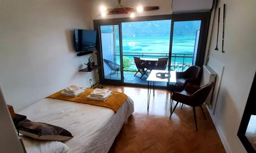 Studio Le 119, Aix les bains - Grand port - Vue Lac splendide