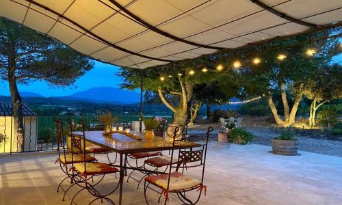 Le clos des pins, vue mont Ventoux