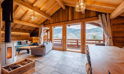 Chalet ''la cabane ô Pierres'' 12 pers spa et sauna