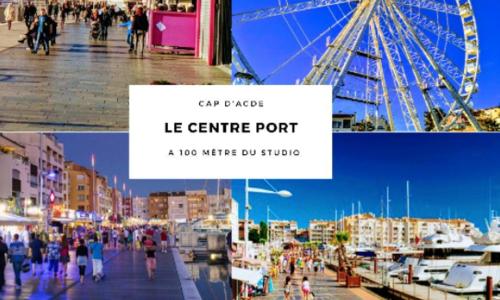 Cap d'Agde appartement F1 Saint Clair