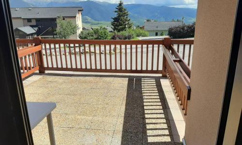 Font-Romeu : Studio cabine avec terrasse.