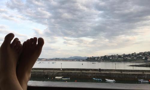 Duplex sur la mer à Saint Jean de Luz