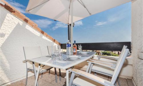 Pet Friendly Apartment In Le Barcares With Wifi