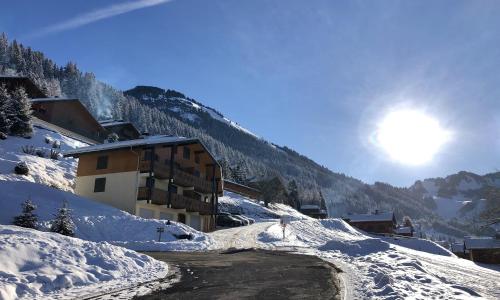 Appartement de 2 chambres a Chatel a 250 m des pistes avec terrasse amenagee et wifi