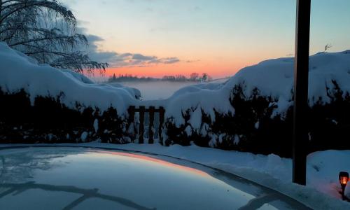 Au Chalet Bain Nordique neuf indépendant calme assuré