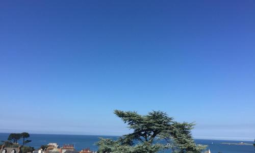 KERGAYAM, studio avec vue panoramique sur mer et garage