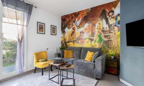 Disneyland-Paris 4 pers, Parking, Wifi, Netflix