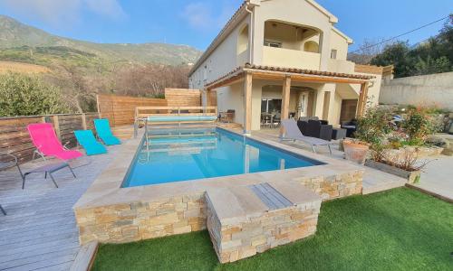 Appartement Piovanacce - T3 avec pisicne privée 10min de Saint-Florent