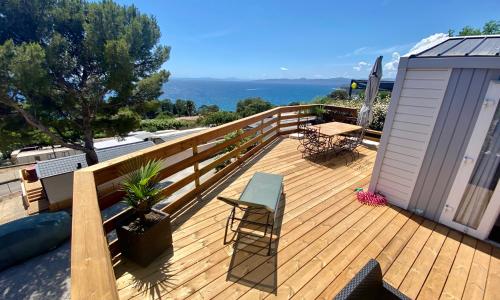 Mobilhome 6 places vue mer