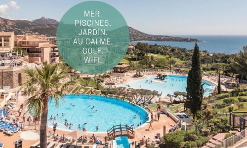 Appartement rez de jardin, Cap Estérel.