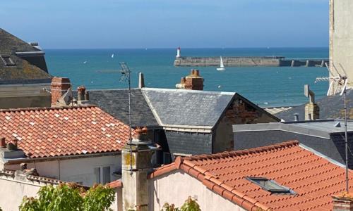 Le Kifanlo - Appartement avec une grande terrasse vue mer et plage à 100 m