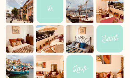 Le Saint Loup (terrasse et parking)