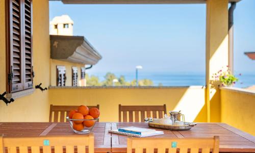 Casa con vista mare e monti