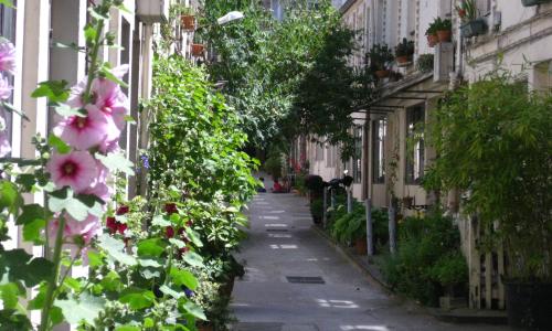 Cité Pilleux - Charming Studio in a flowery pedestrian lane