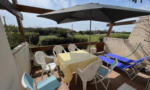 Appartement 3 pièces avec Piscine Face à la plage