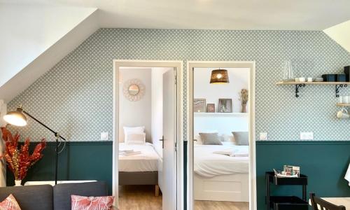 Émeraude Lumineux T3 au cœur du village, à 5 min des plages