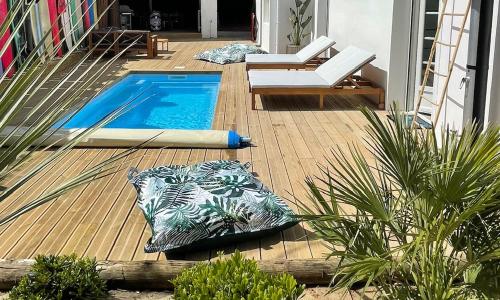 Villa avec Piscine à 5 minutes de l’océan