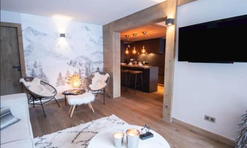 Luxueux appartement skis aux pieds, jacuzzi privatif