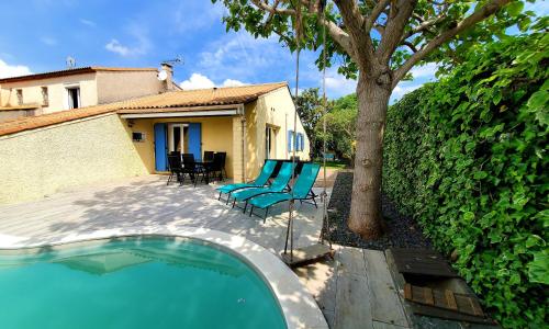 Villa du soleil, piscine, à 10 mins de Montpellier