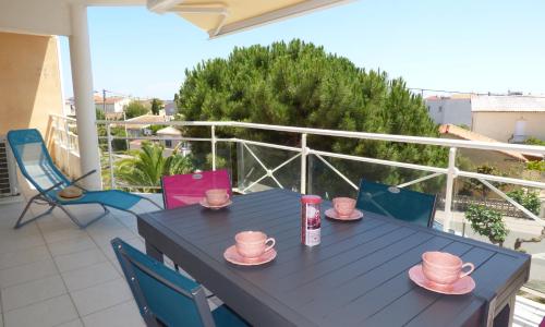 Appartement T3 climatisé, Les Bastides de la Plage, Narbonne Plage